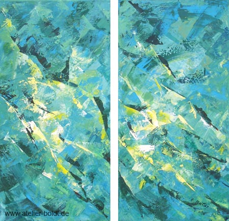 Modern - Acryl auf Leinwand